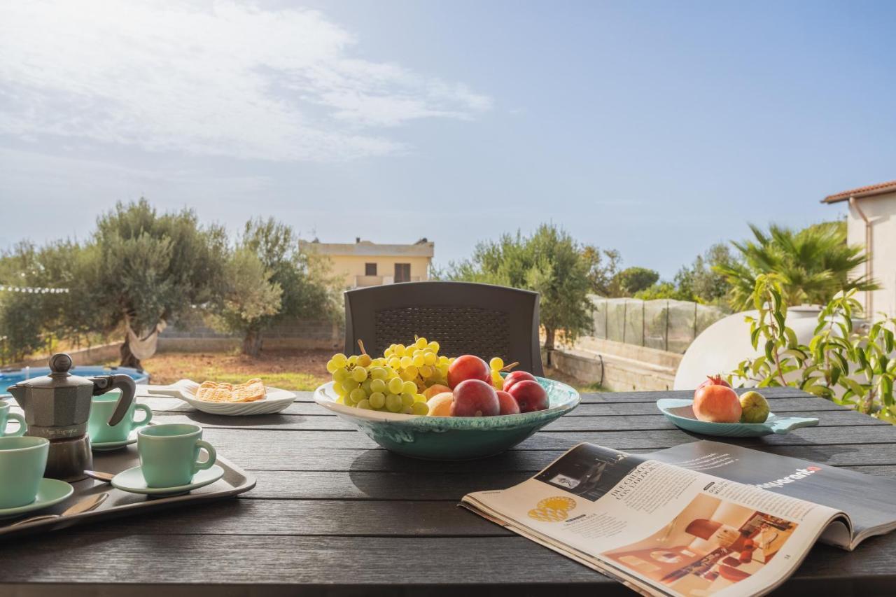 Casa Vista Mare Tra Gli Ulivi Villa Terrasini Exteriör bild