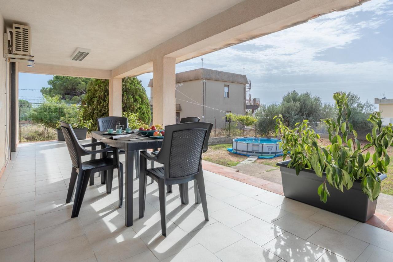 Casa Vista Mare Tra Gli Ulivi Villa Terrasini Exteriör bild