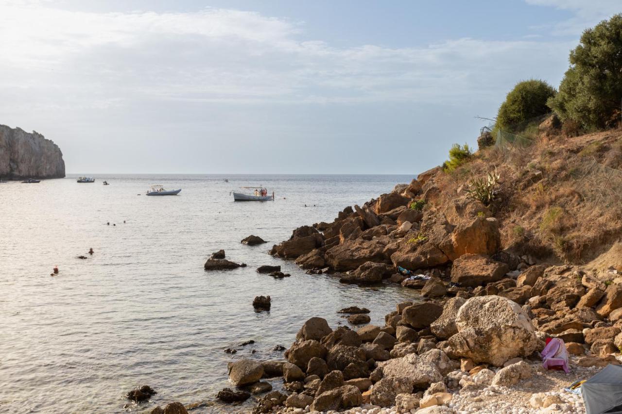 Casa Vista Mare Tra Gli Ulivi Villa Terrasini Exteriör bild